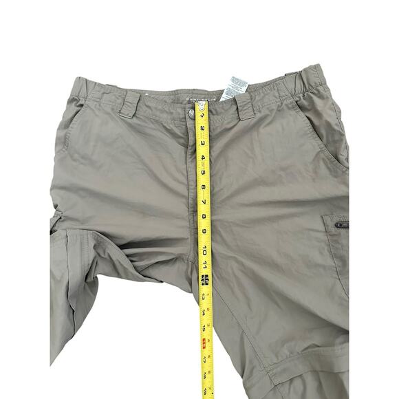Columbia Silver Ridge Convertible Pants Mens 38x34 Nylon Omni-Shade Hiking Trek - Picture 8 of 13